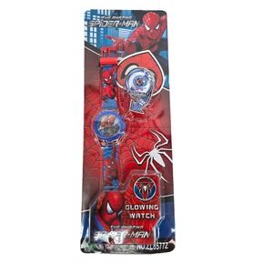 Marvel The Amazing Spider-Man Glowing Digital Watch Red Blue ZL8577Z NEW